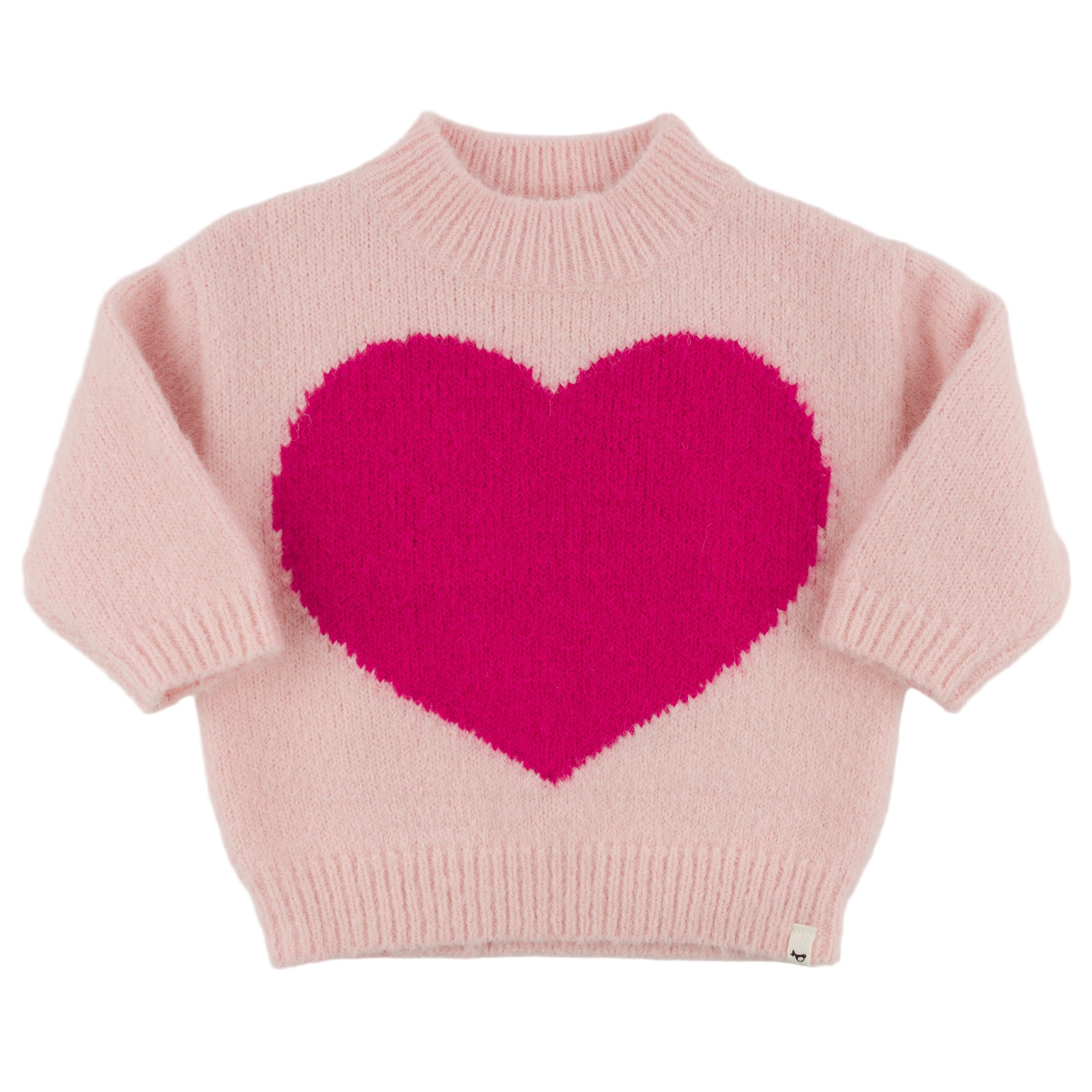 Giant Heart Grandpa Knit Sweater