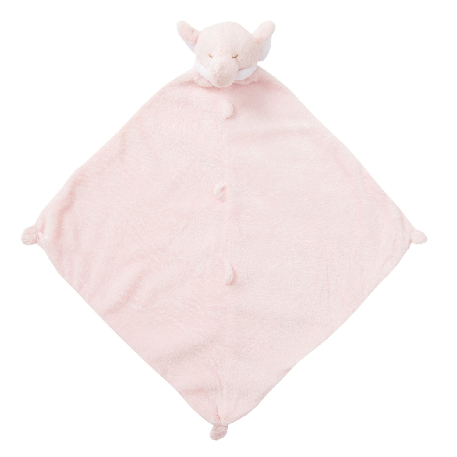 Pink Elephant Lovey Blankie