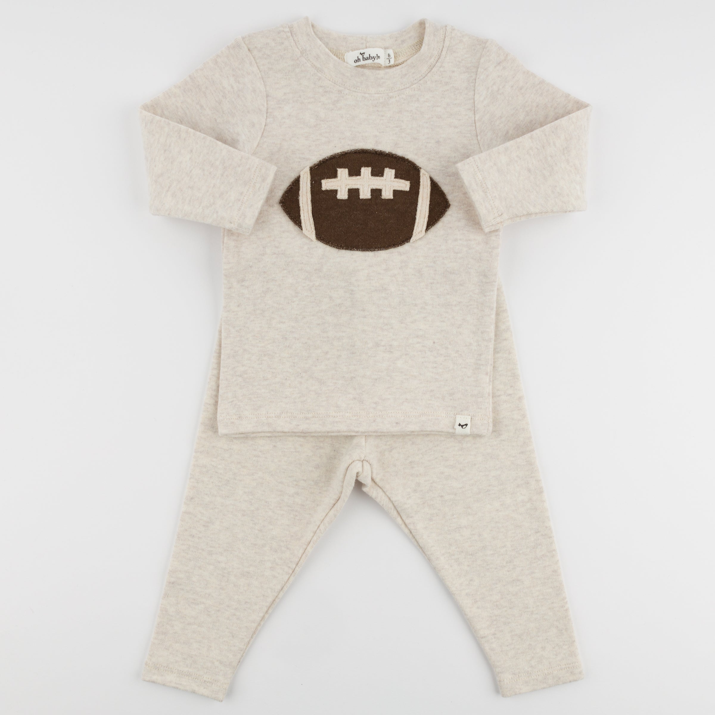 Chocolate Football 2pc Set