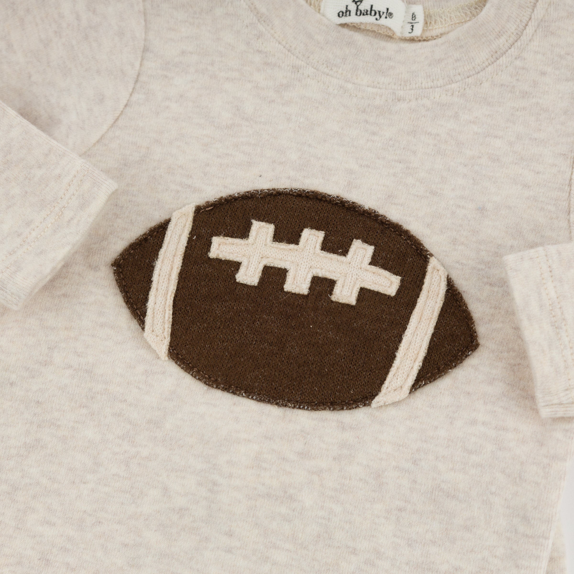 Chocolate Football 2pc Set