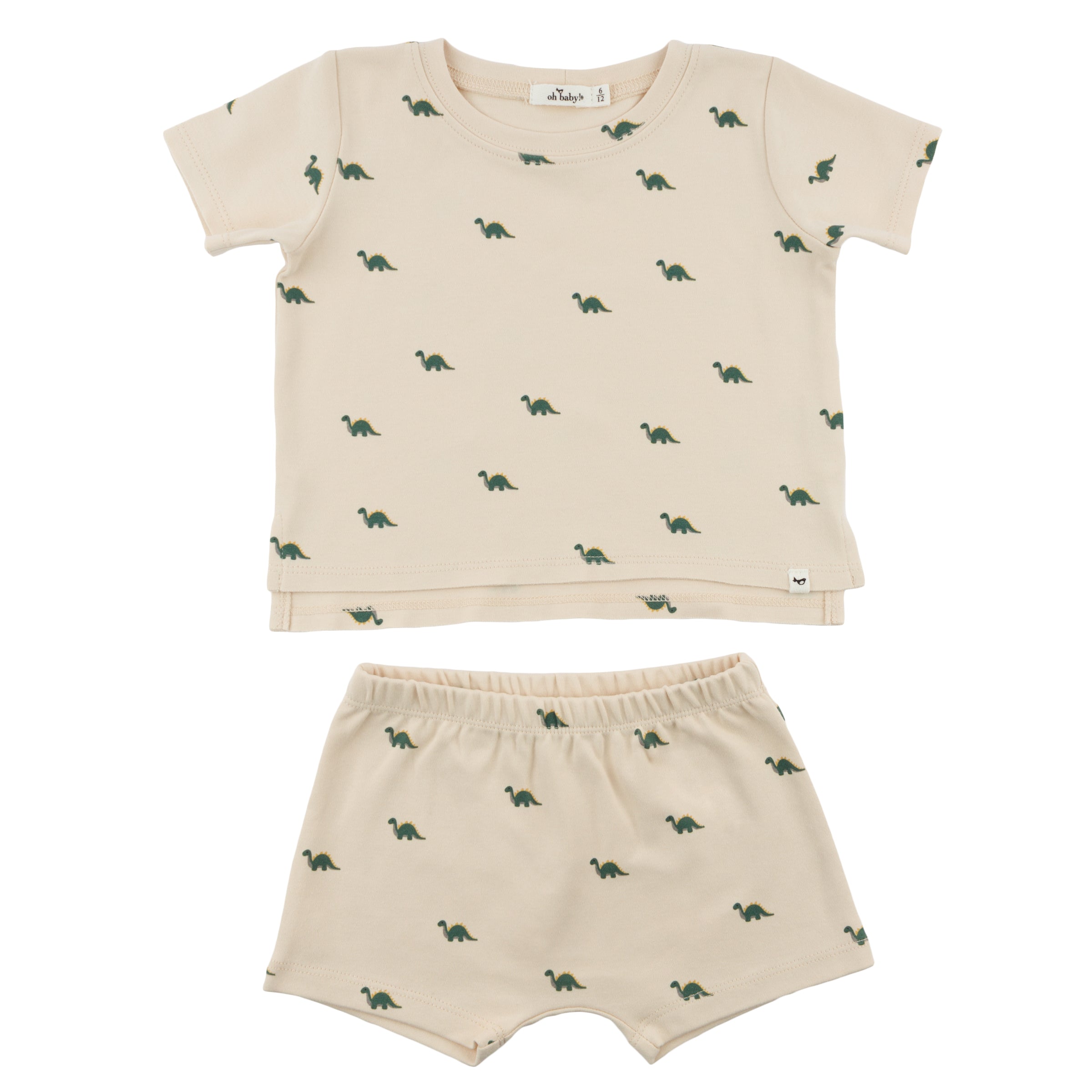 Mini Dinos SS Short Set