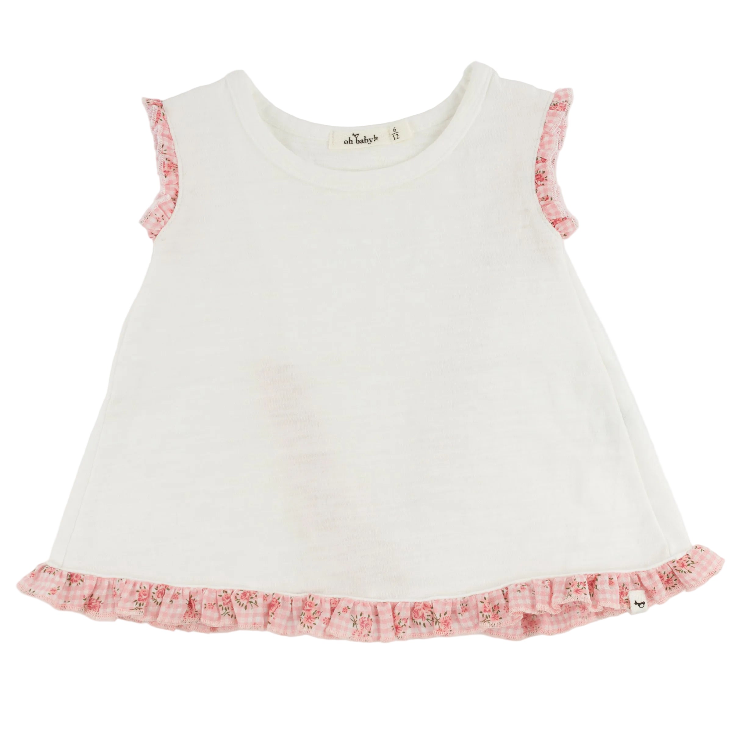 Dahlia Ruffle Split Back Tank