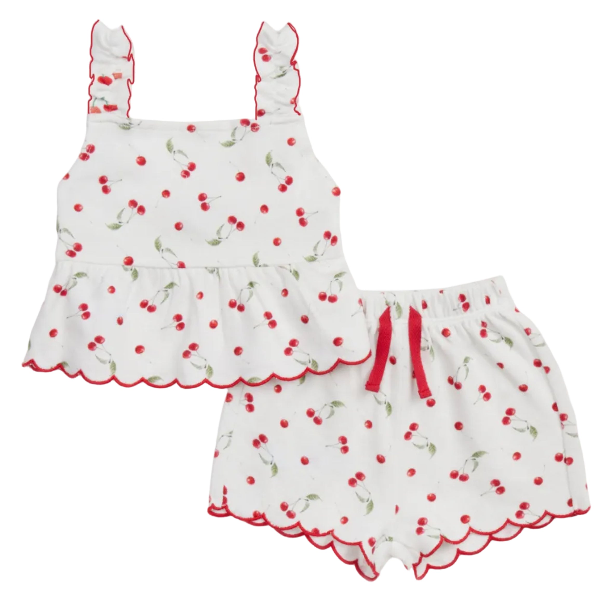 Terry Cherry Tank Set