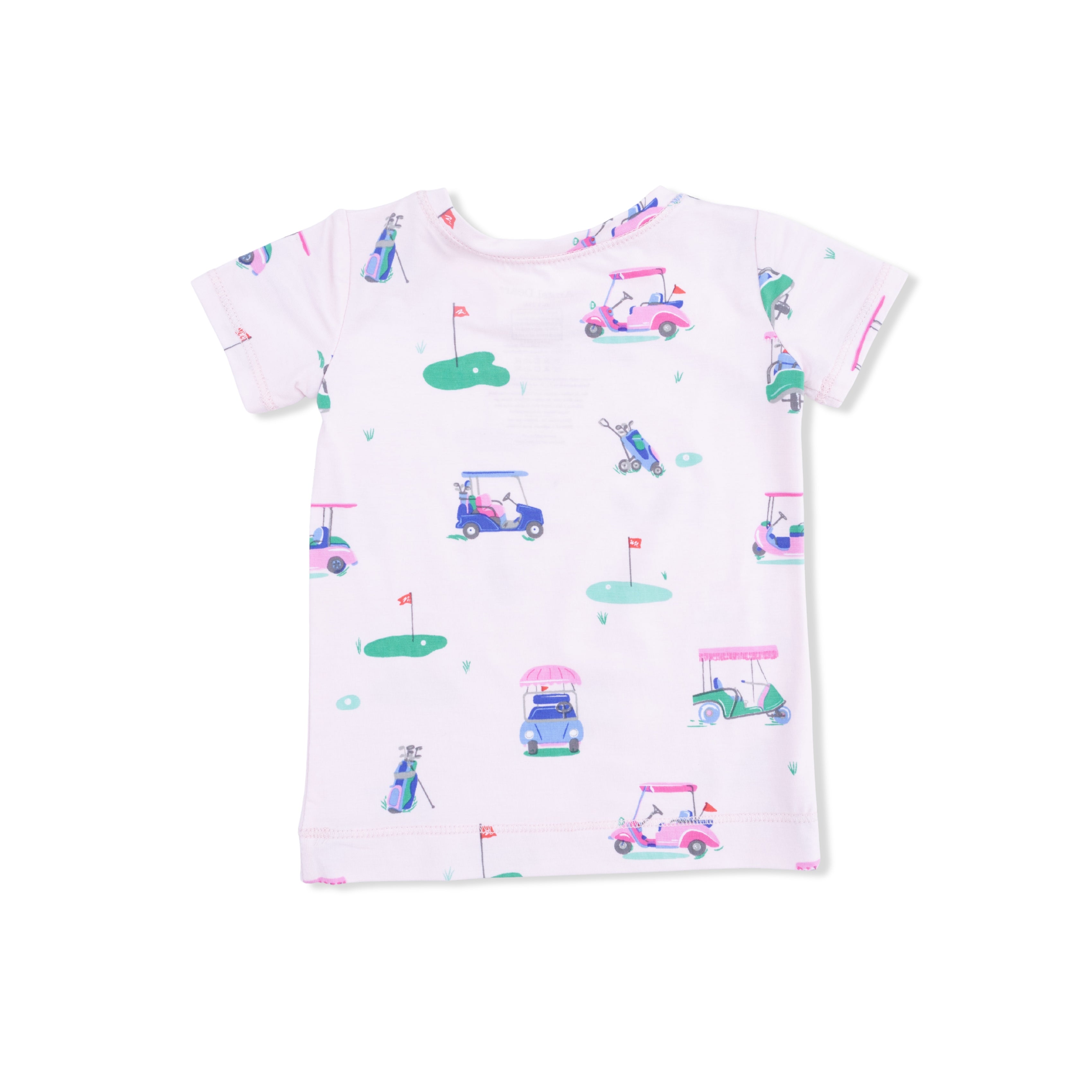Vintage Golf Carts Pink Loungewear Set