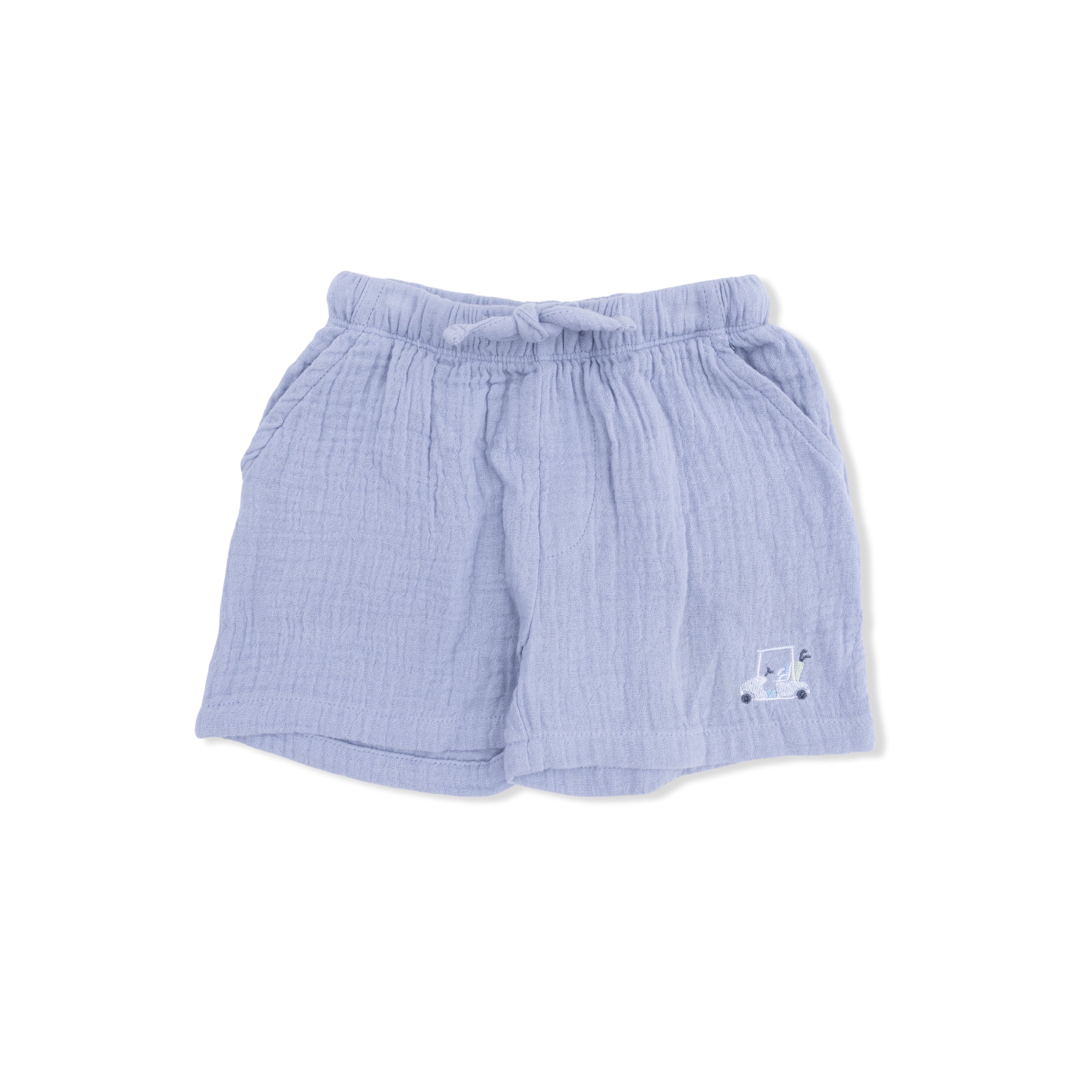 Golf Trellis Blue Polo Short Set