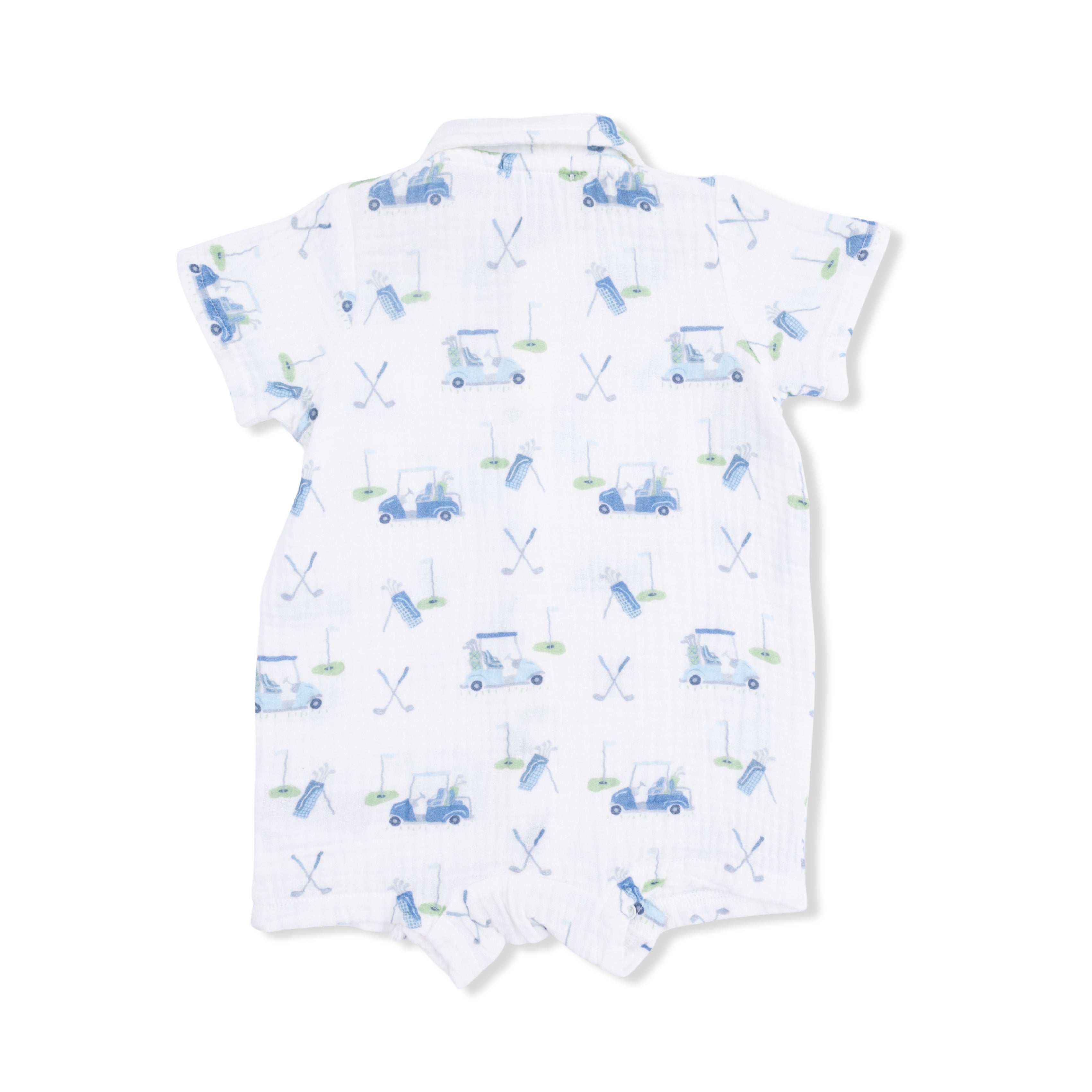Baby Golf Carts Blue Polo Shortie