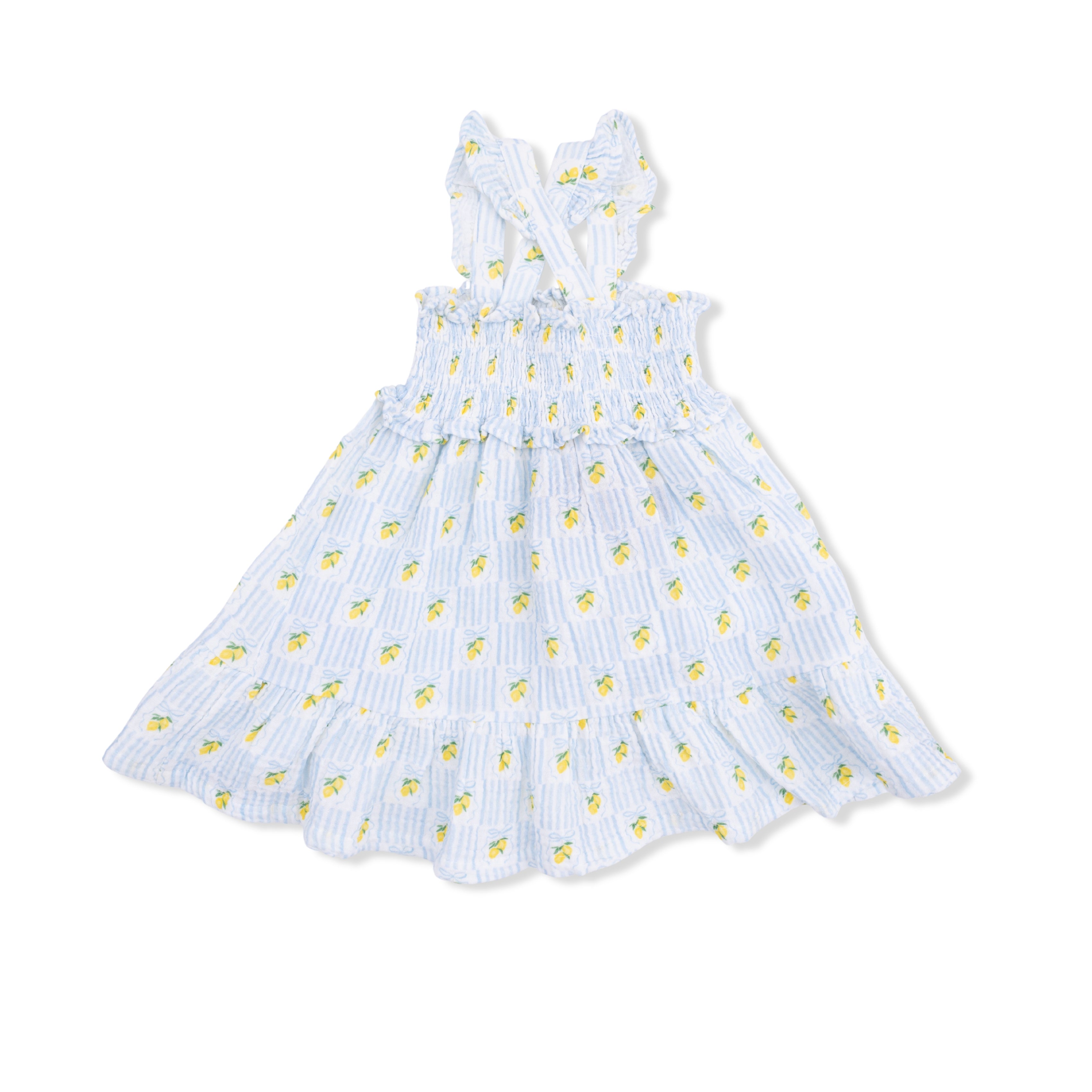 Lovely Lemons Smocked Ruffle Sundress