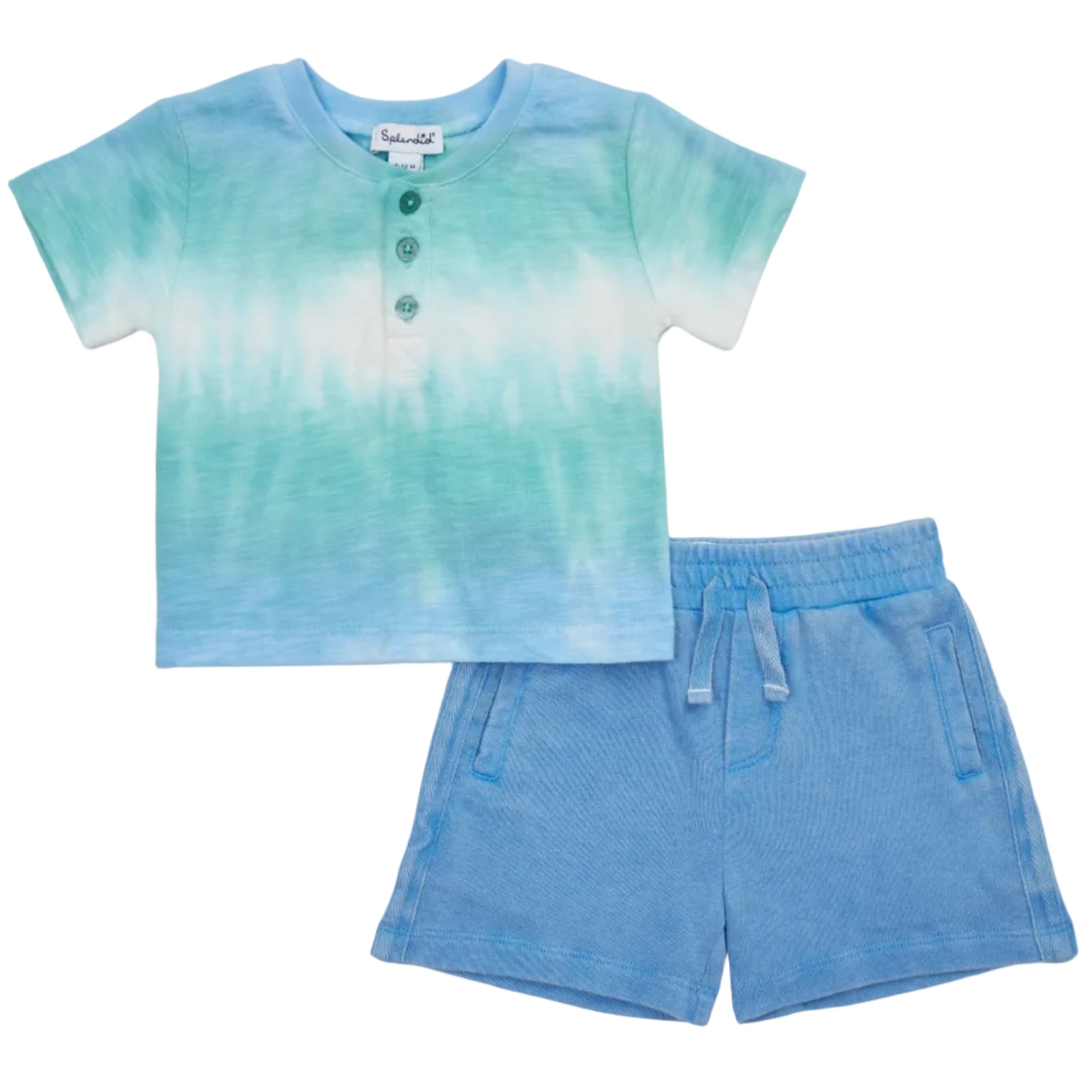 Sea Blast Tie Dye Tee Set