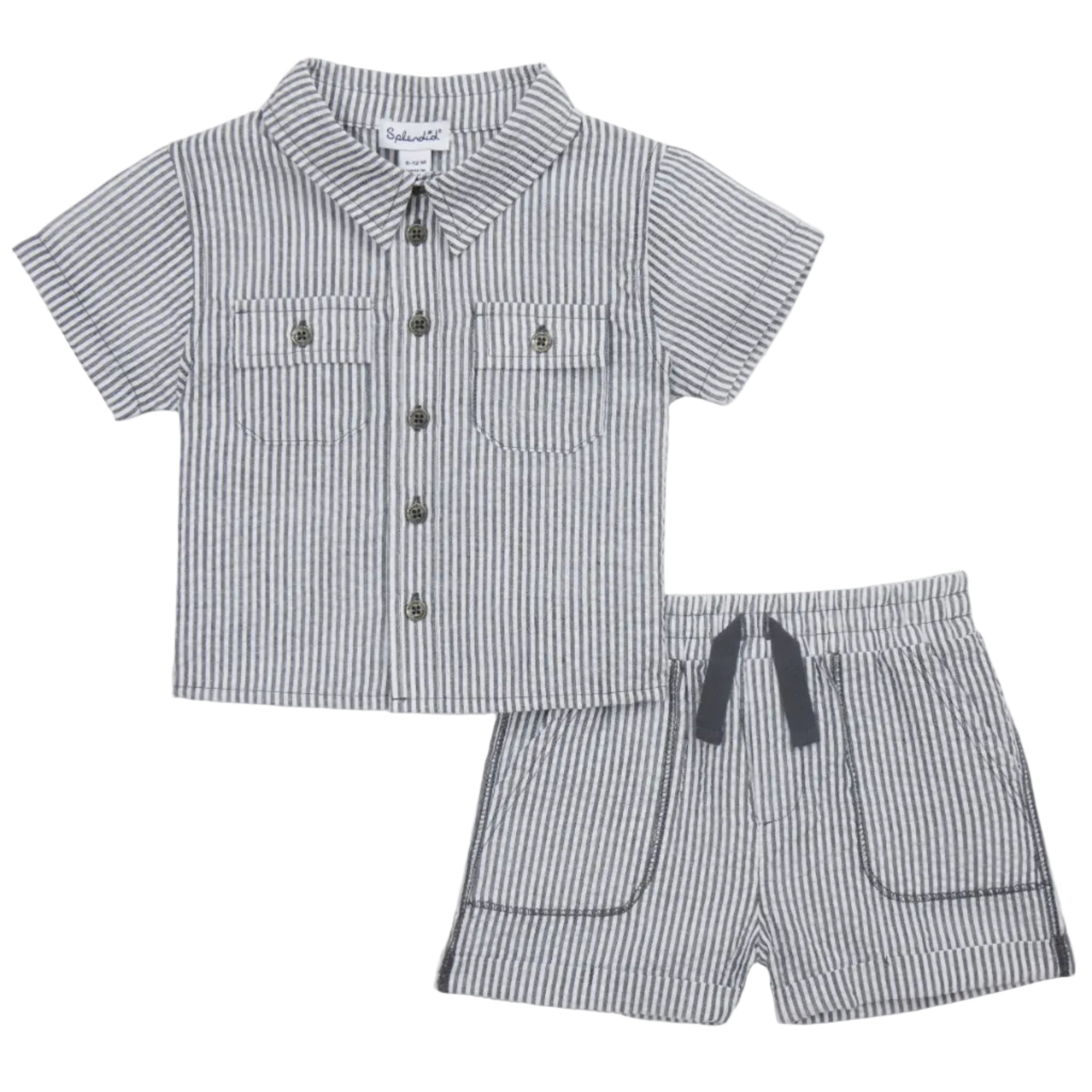 Ride The Wave Button Down Set