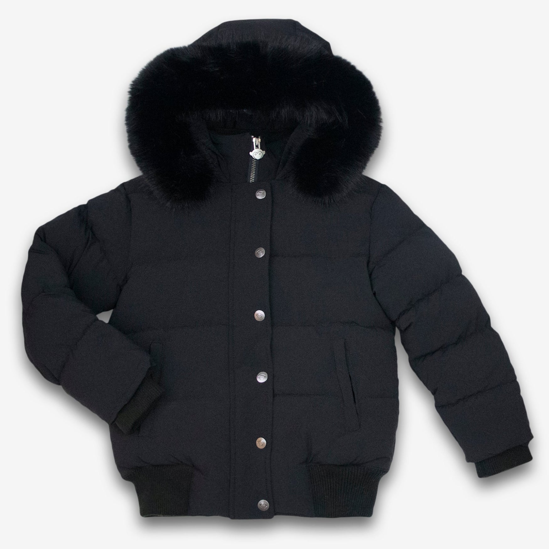 Black Kyla Puffer Coat