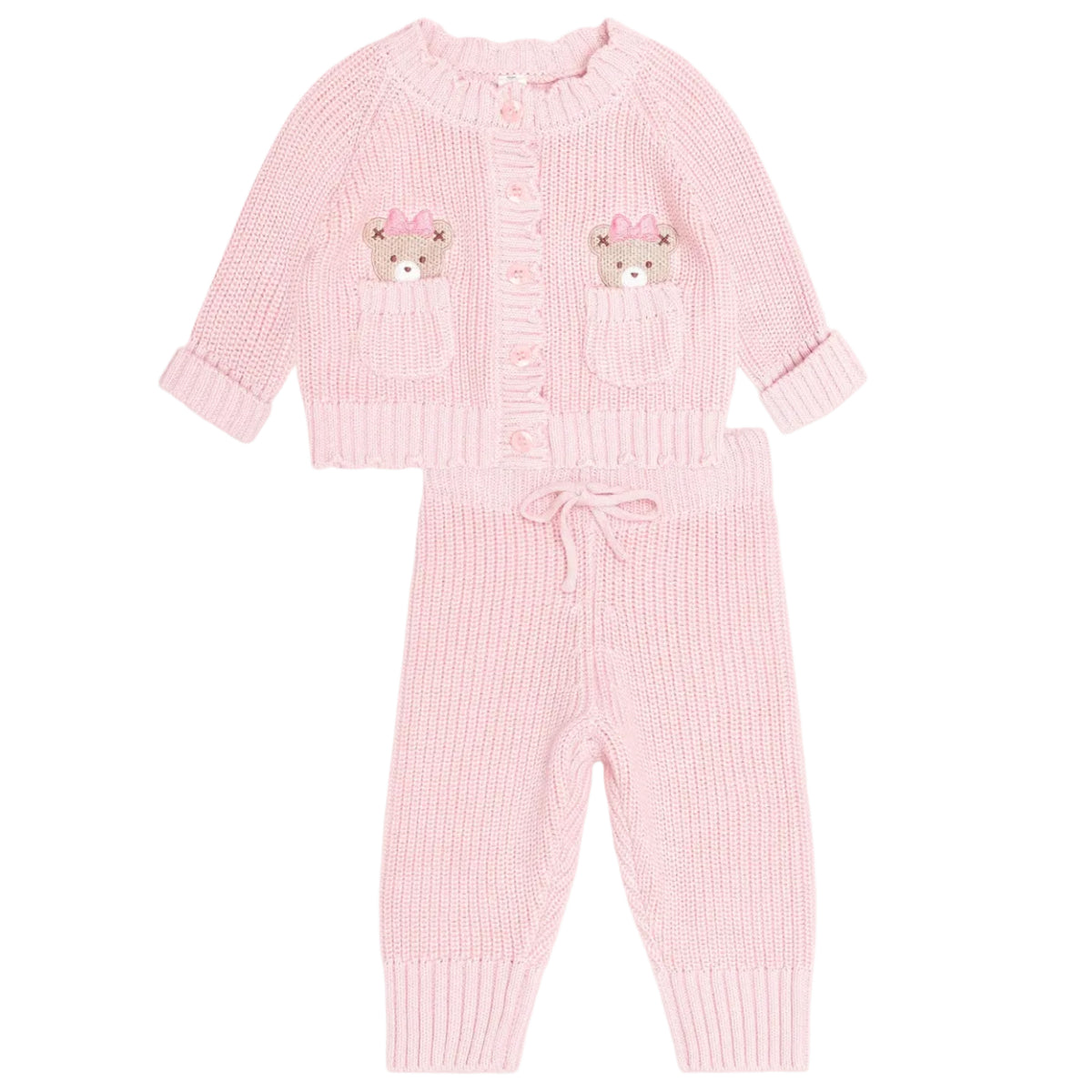 Pink My First Hux 2pc Newborn Set