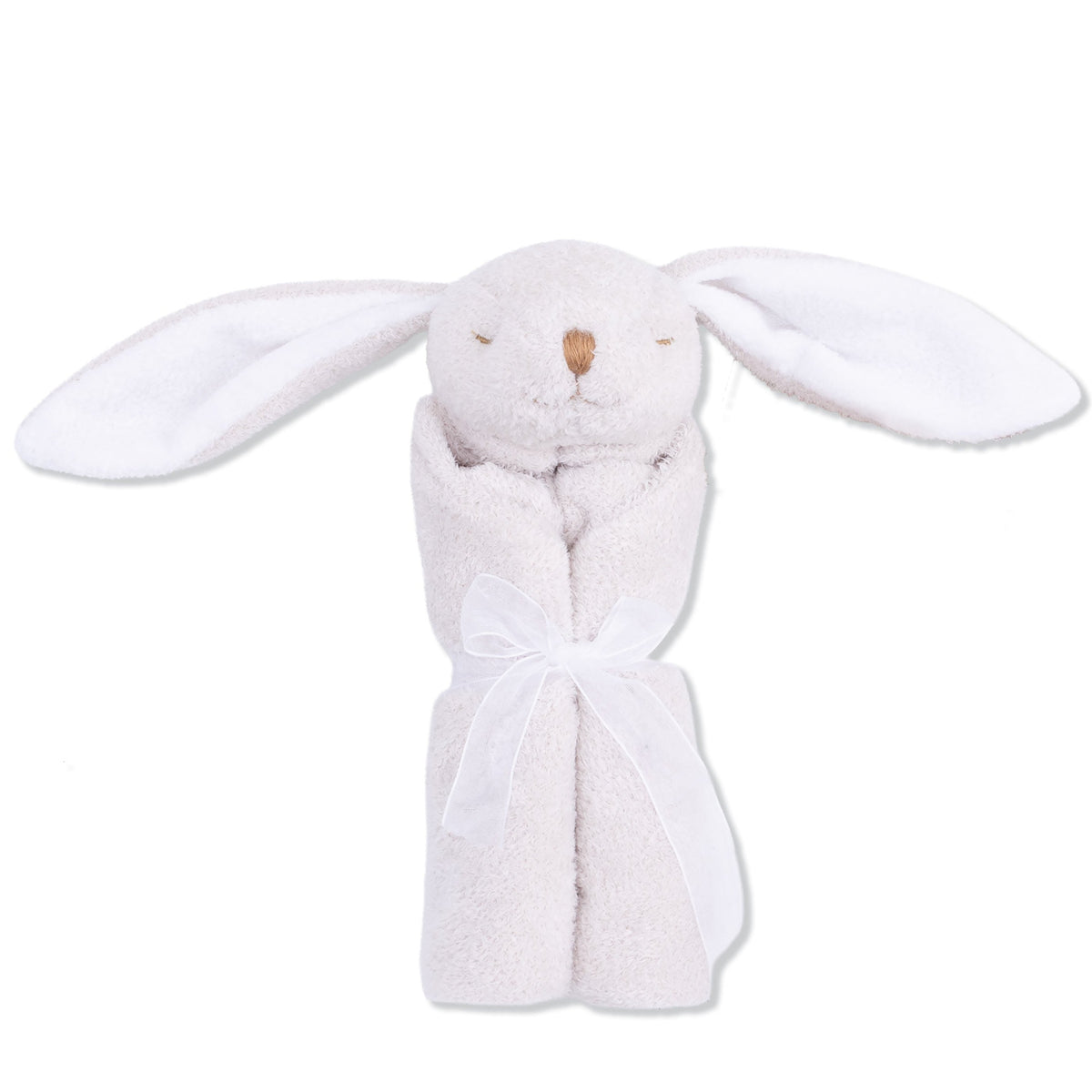 Natural Bunny Lovey Blankie