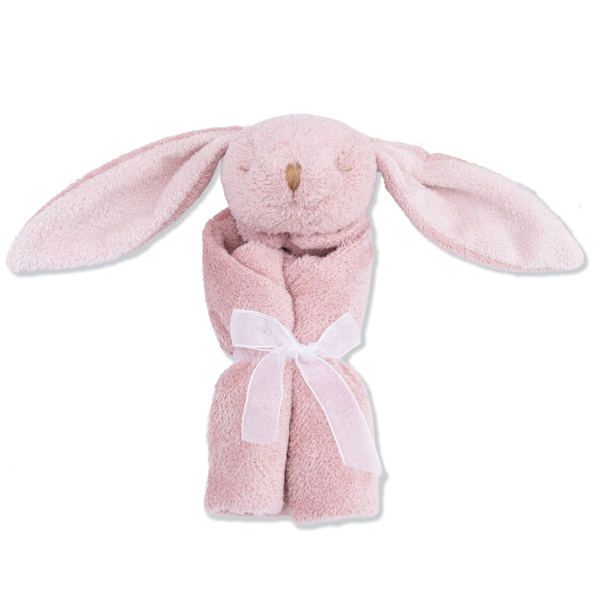 Blush Bunny Lovey Blankie