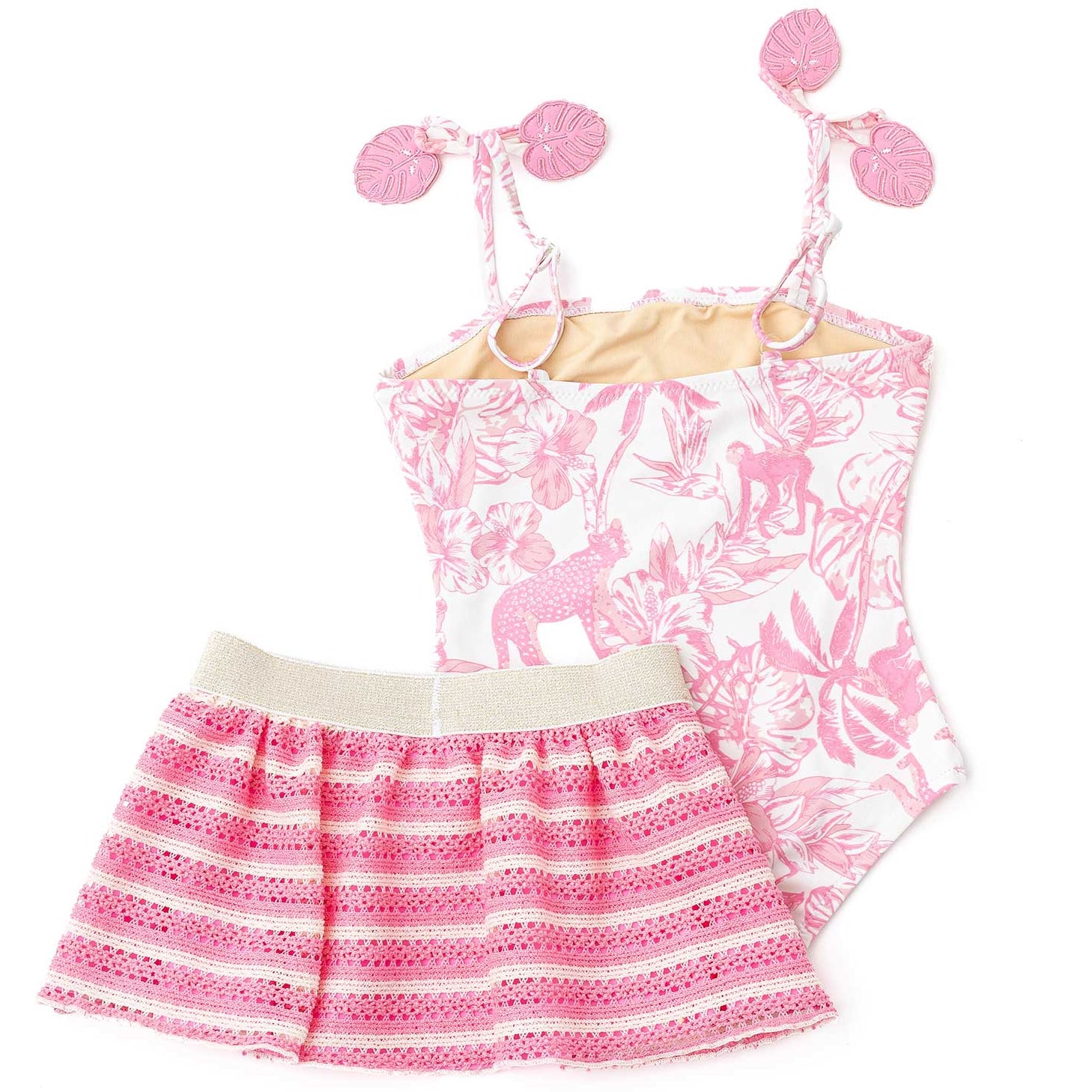 Paradise 1pc Swimsuit & Skirt Set