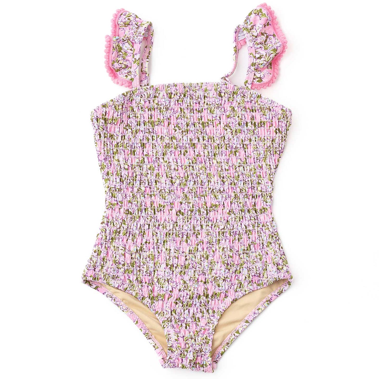 Blushing Blooms 1pc Swimsuit