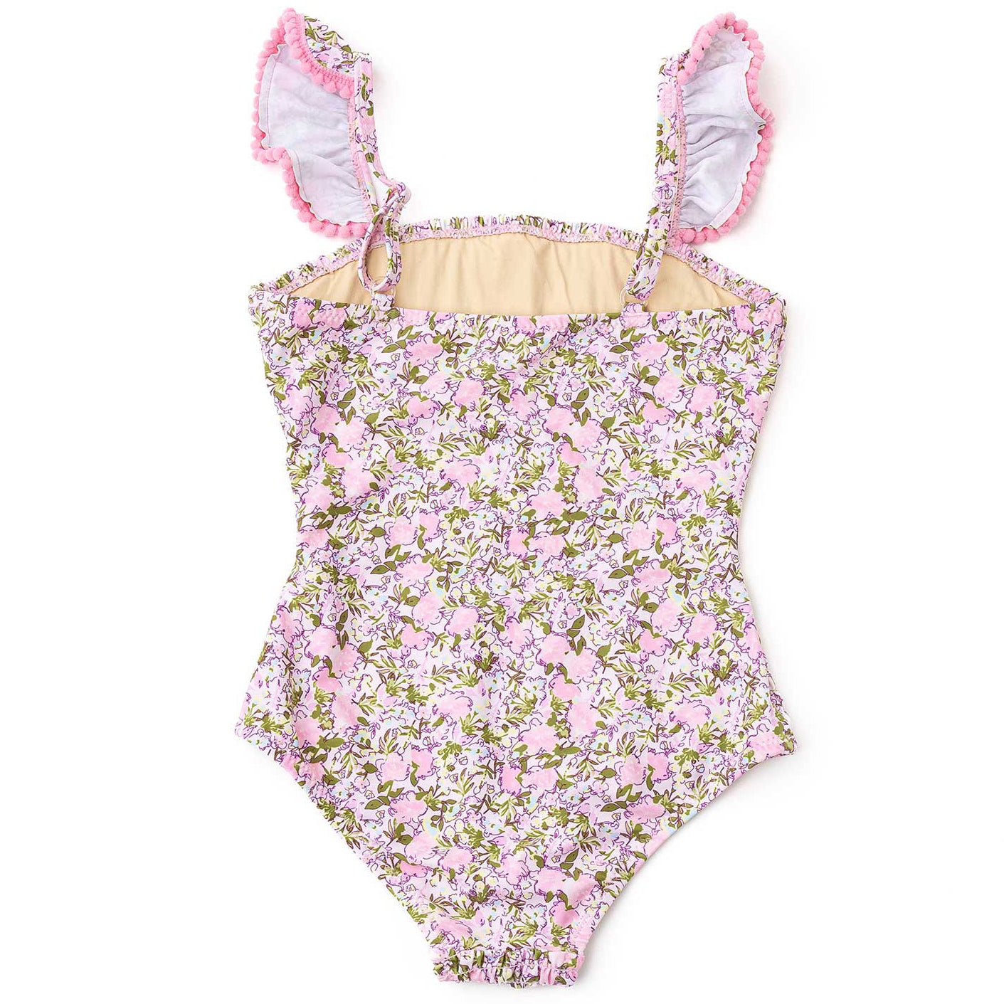 Blushing Blooms 1pc Swimsuit