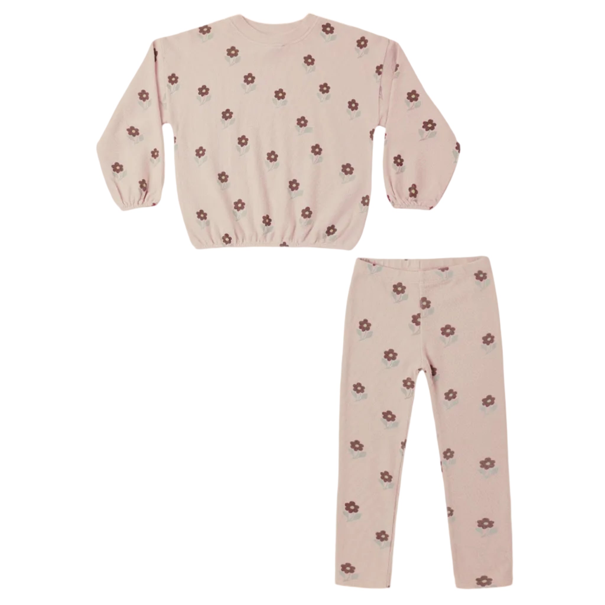 Petal Daisy Spongey Knit Set