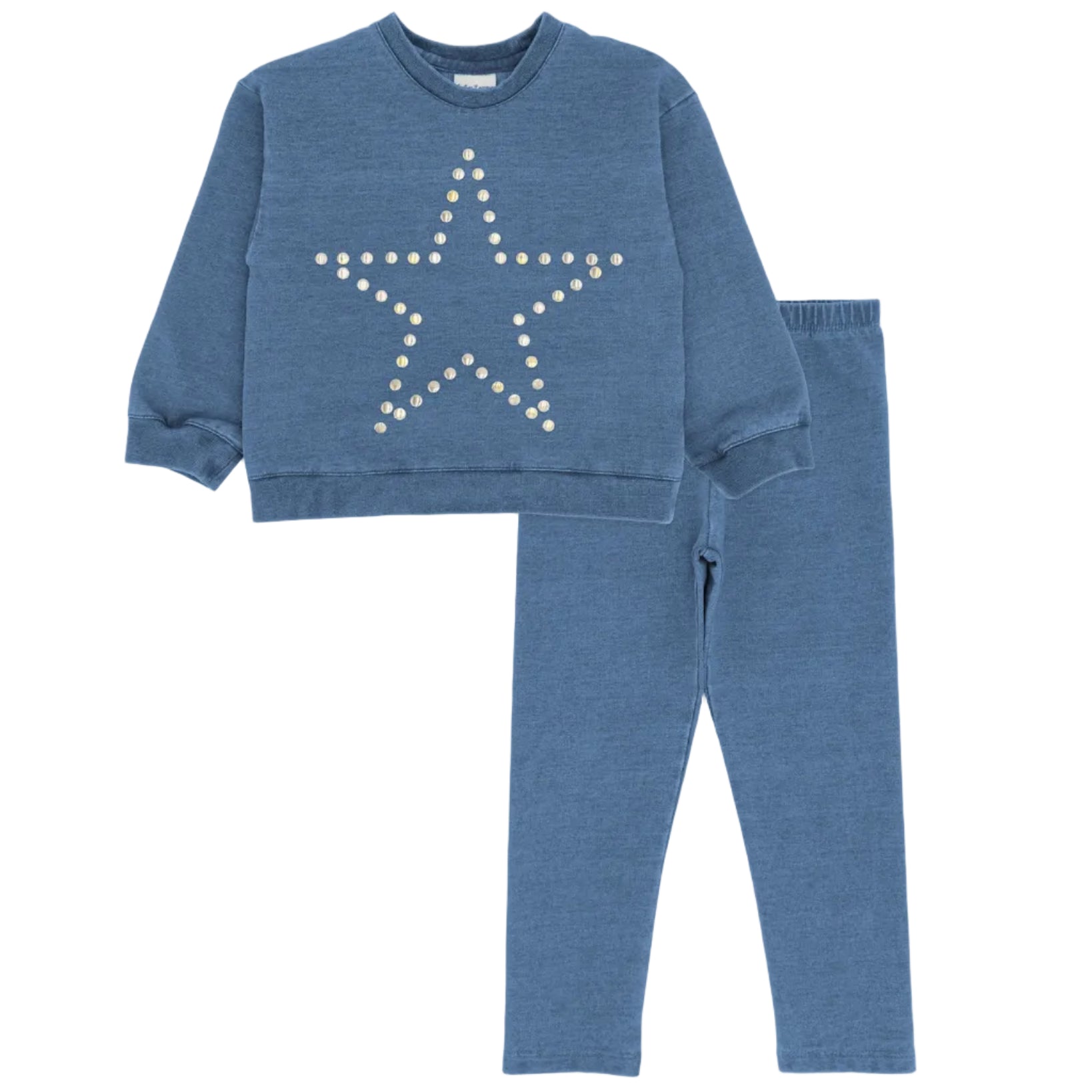 Playtime Knit Denim Set