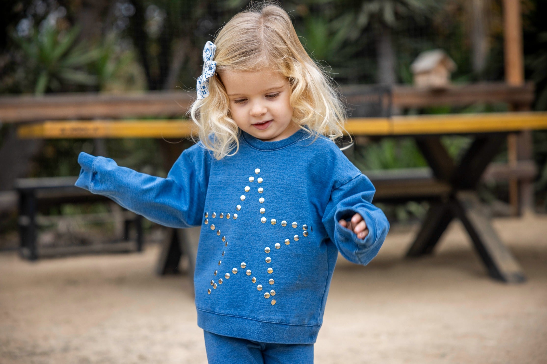 Playtime Knit Denim Set