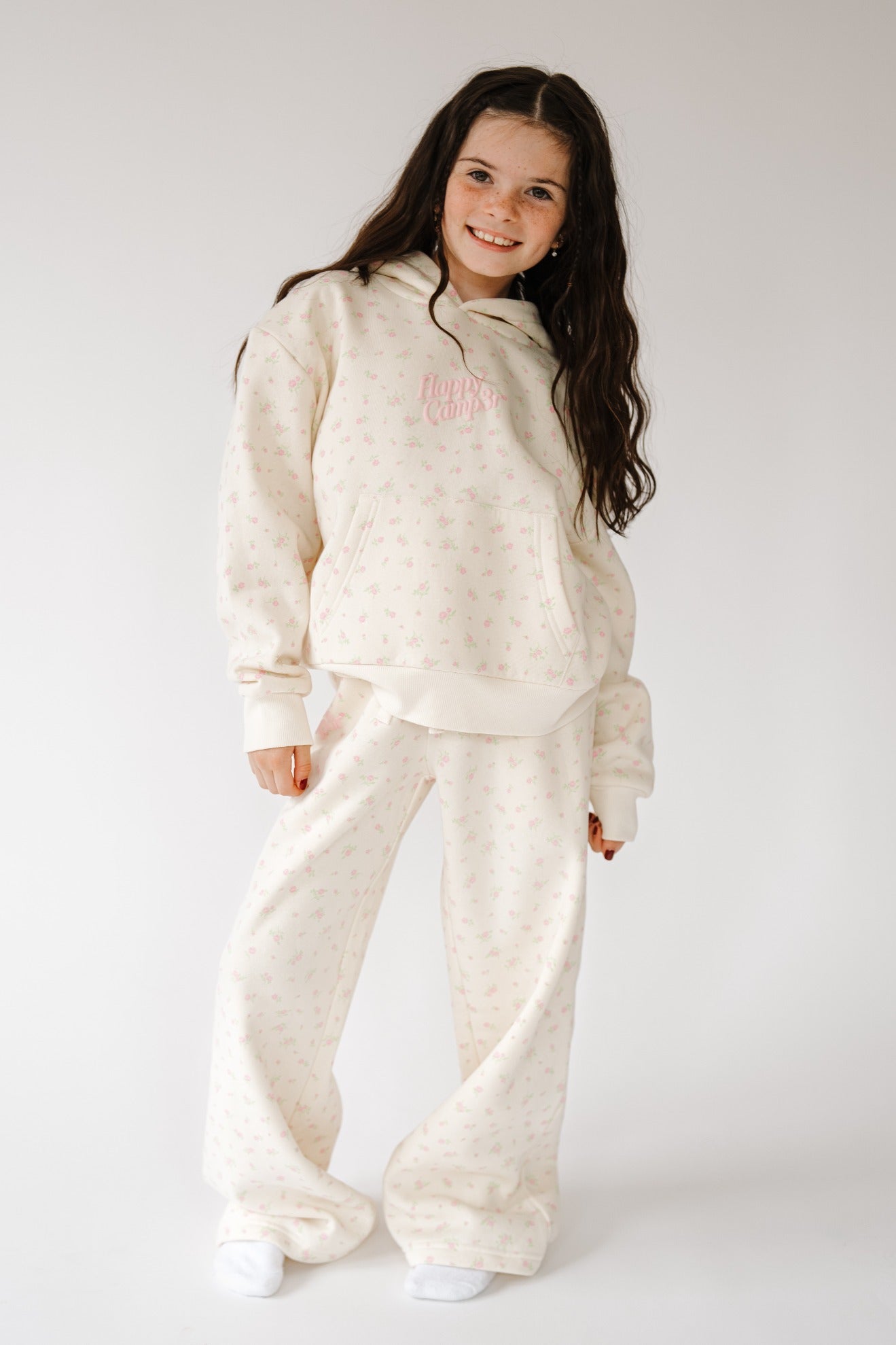 Peony Sprinkle Youth Hoodie