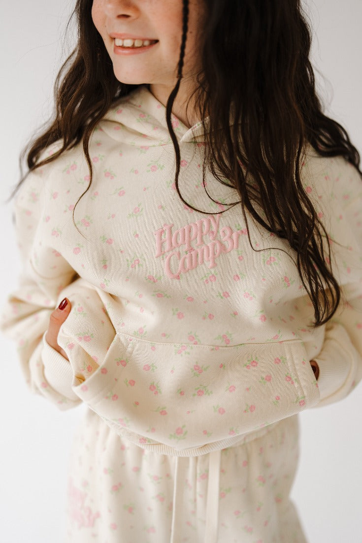 Peony Sprinkle Youth Hoodie