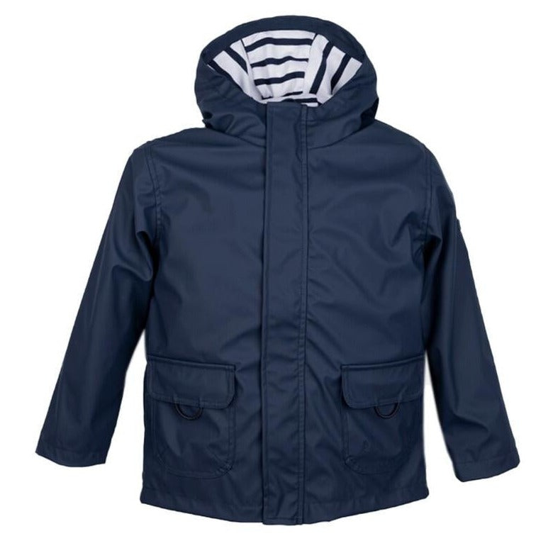 Navy Euri Rain Jacket - Meems