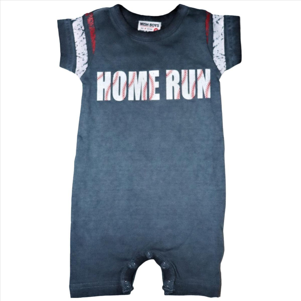 baby baseball romper