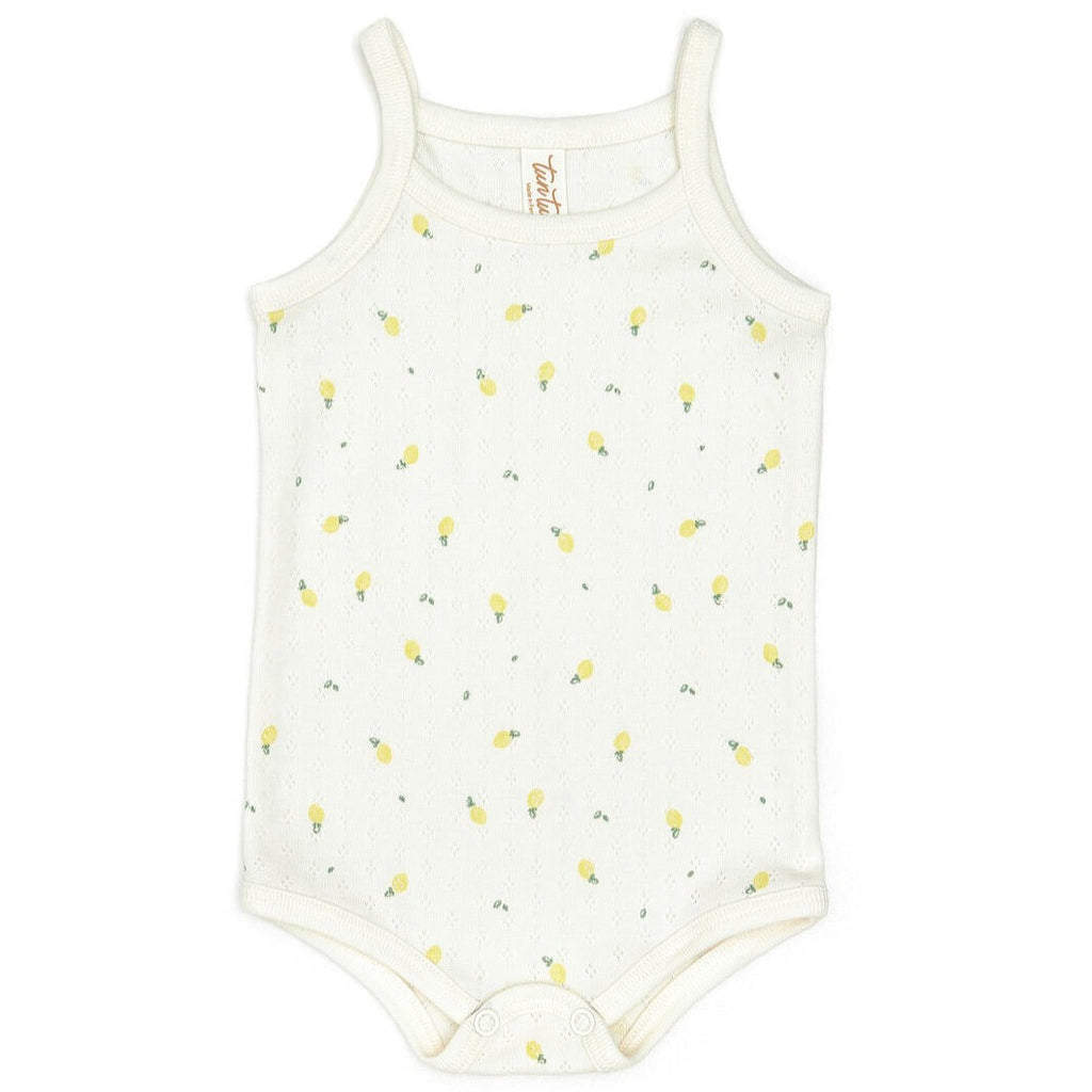 Natural Lemons Pointelle Onesie - Meems