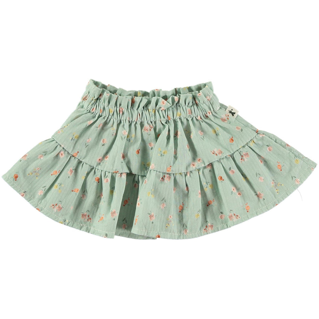 Floral Ruffle Skirt Set - Meems