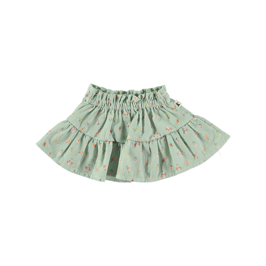 Floral Ruffle Skirt Set - Meems