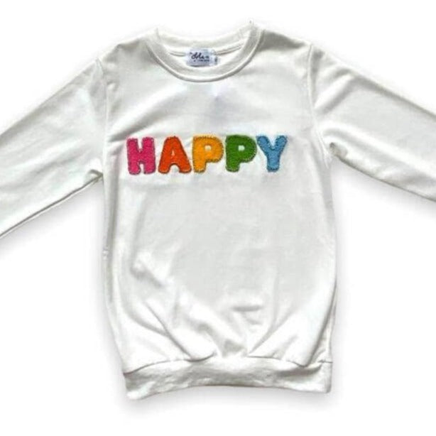 Happy Crystal Sweatshirt - Meems