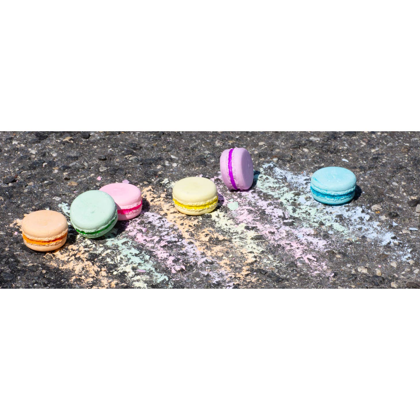 Petit Macaron Sidewalk Chalk
