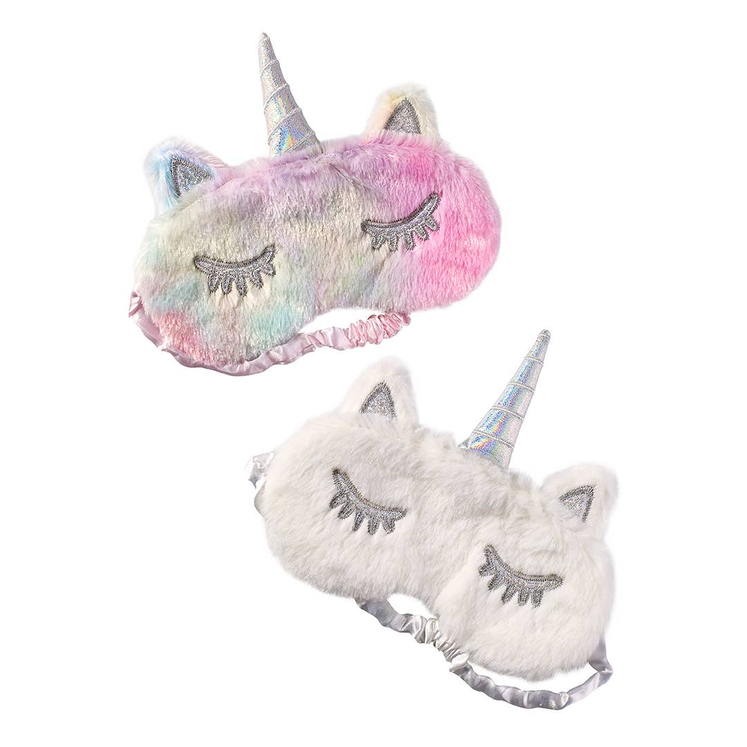 Furry Unicorn Eye Mask