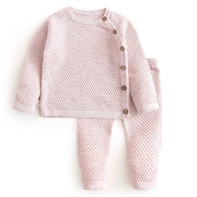 Pink Cotton 2pc Set - Meems