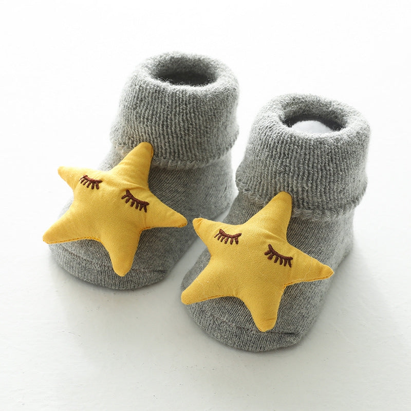 Non Slip Star Socks - Meems