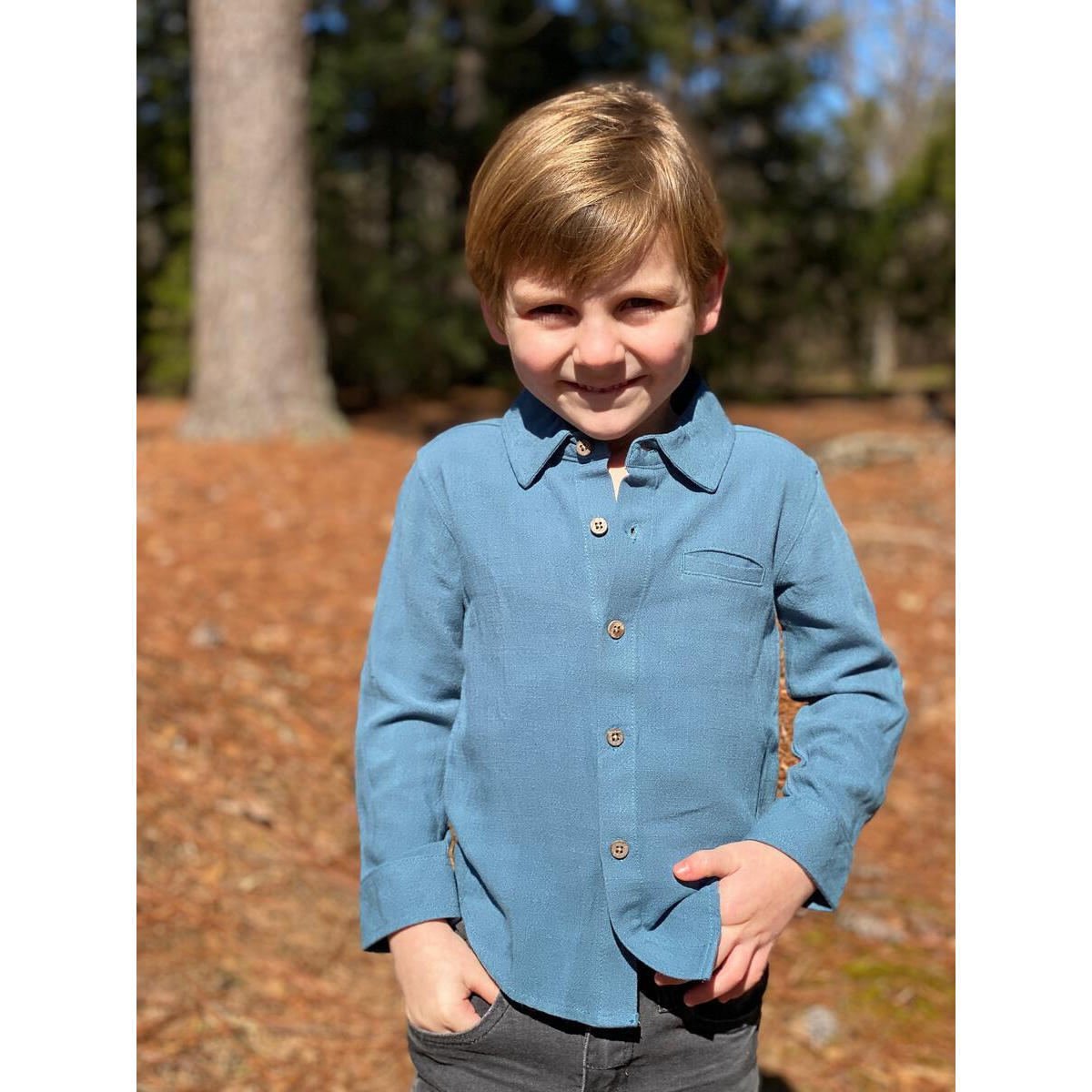 Blue Atwood Woven Shirt