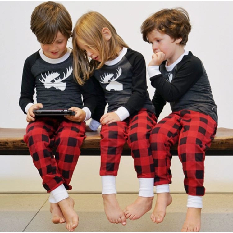 Country Moose Pajama Set