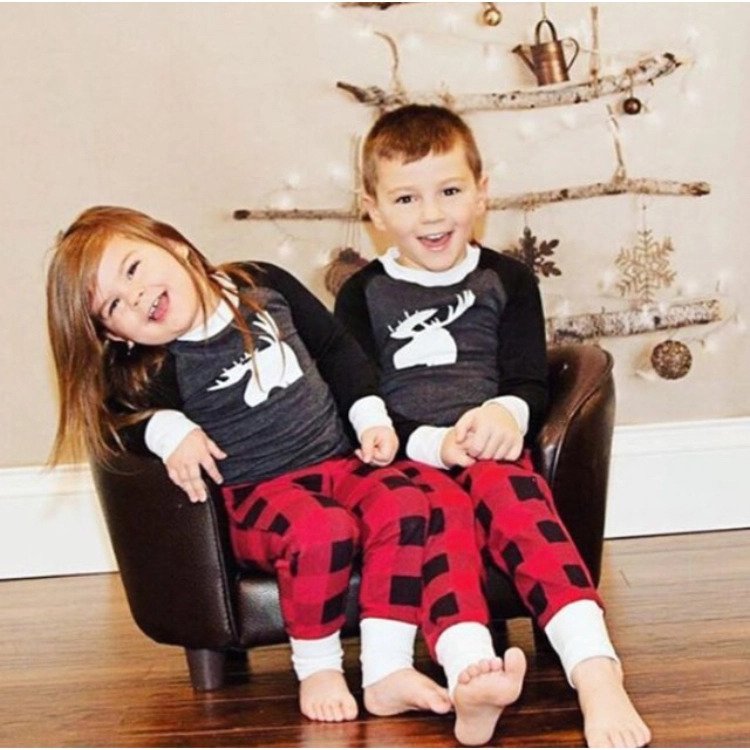 Country Moose Pajama Set