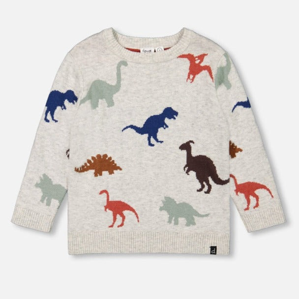 Deux Par Deux_Meems Dinosaurs Sweater