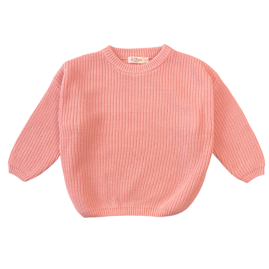 Liv Sweater in Pink