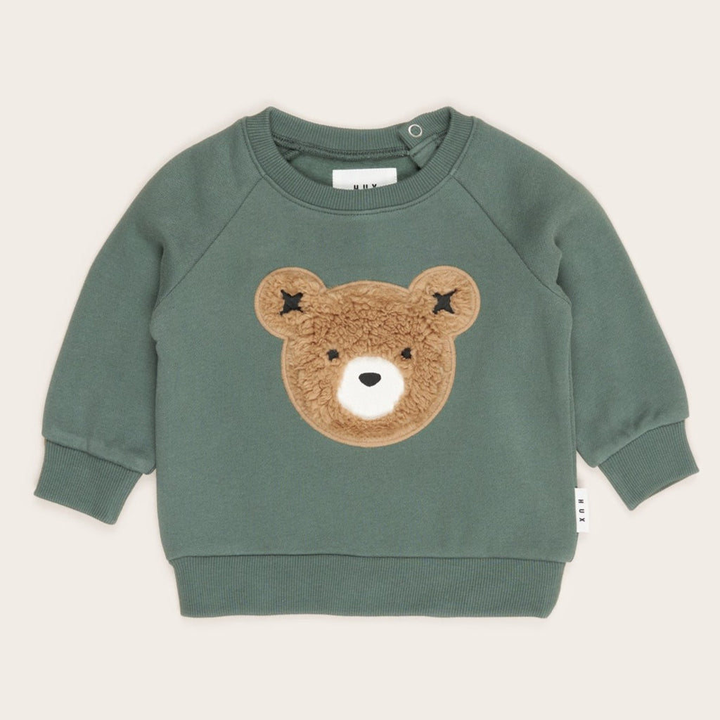 Light Spruce Furry Huxbear Sweatshirt - Meems