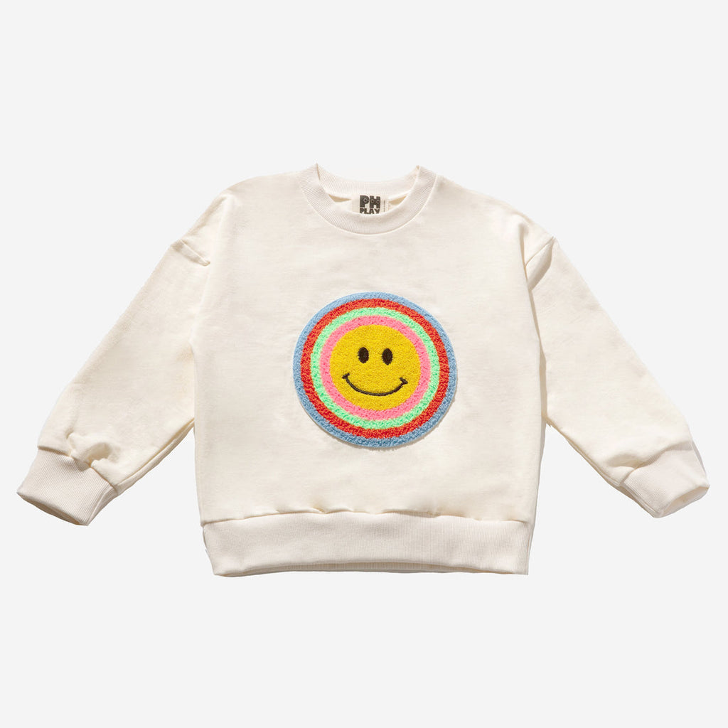 Petite Hailey_Meems Multi Smile Sweatshirts
