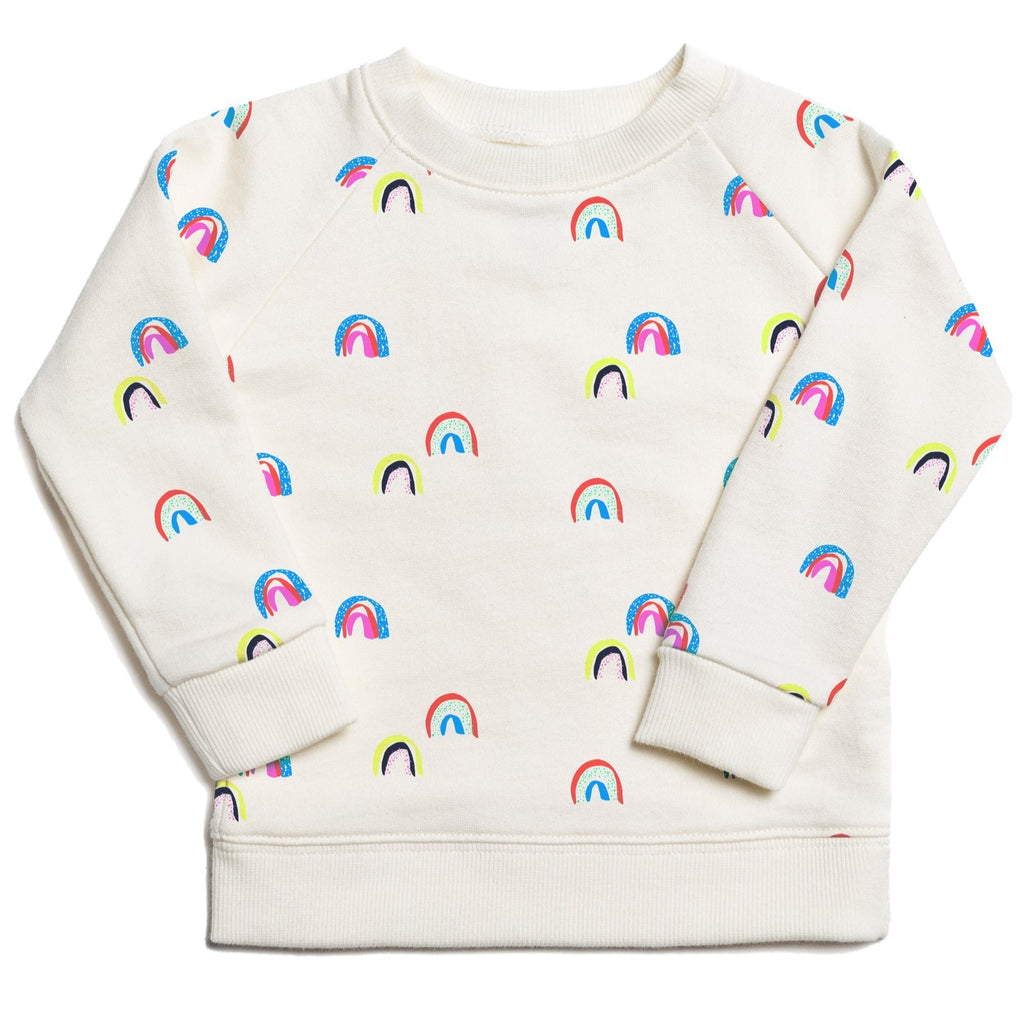 girls rainbow sweatshirt