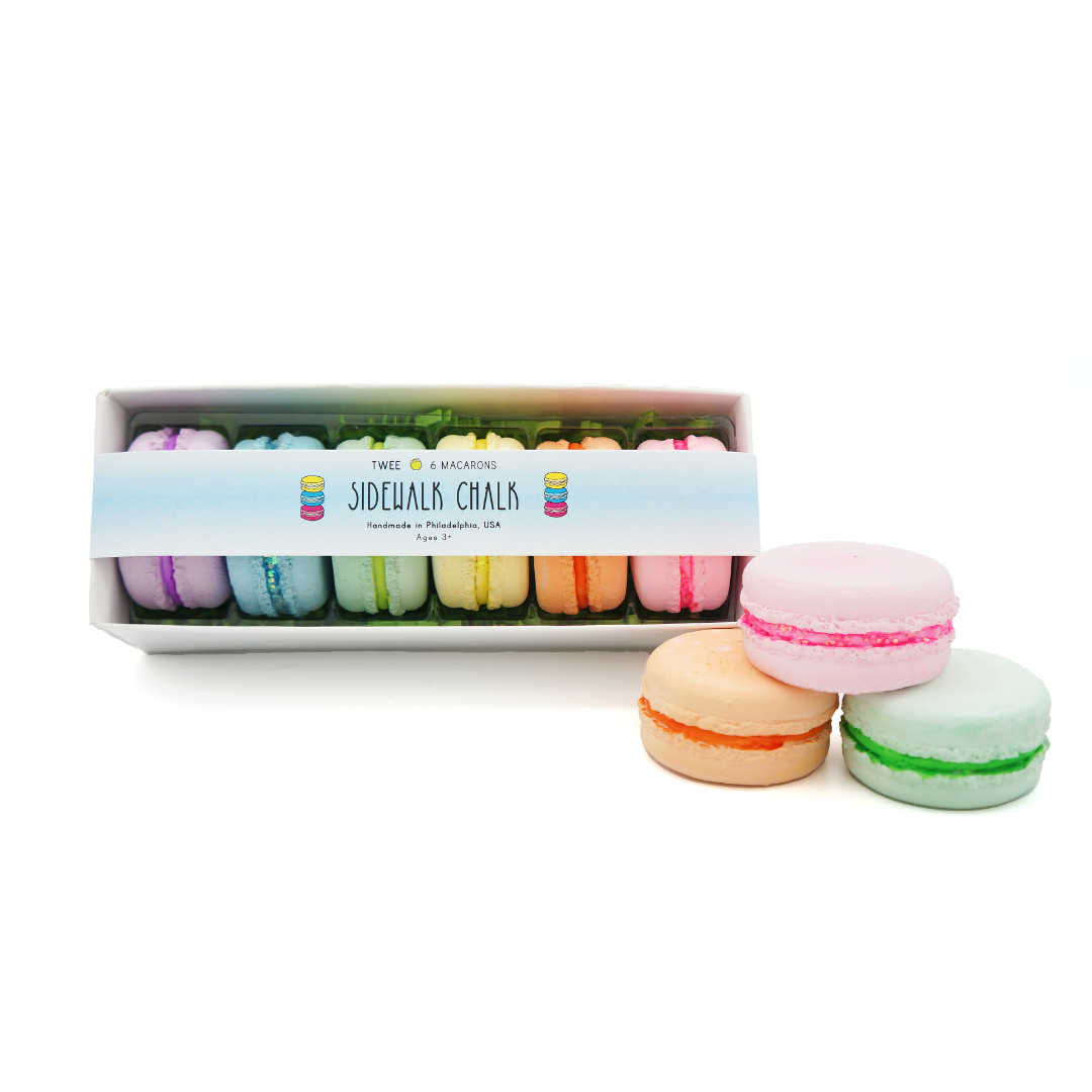 Petit Macaron Sidewalk Chalk