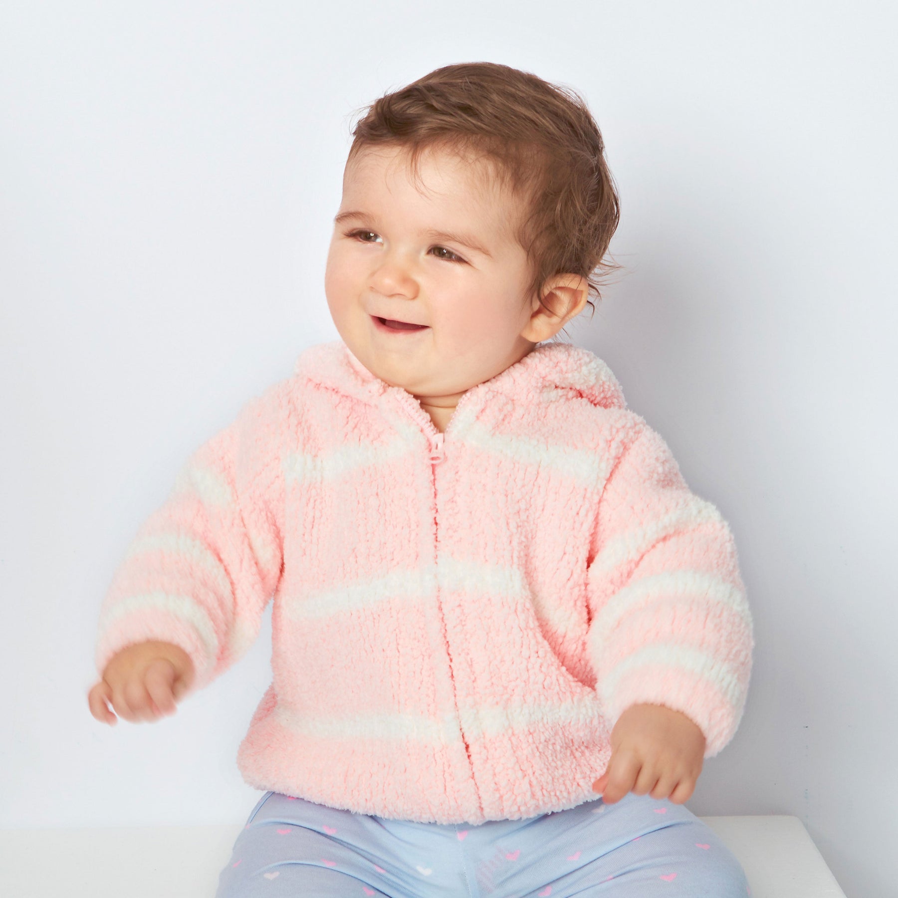 Pink Chenille Hoodie