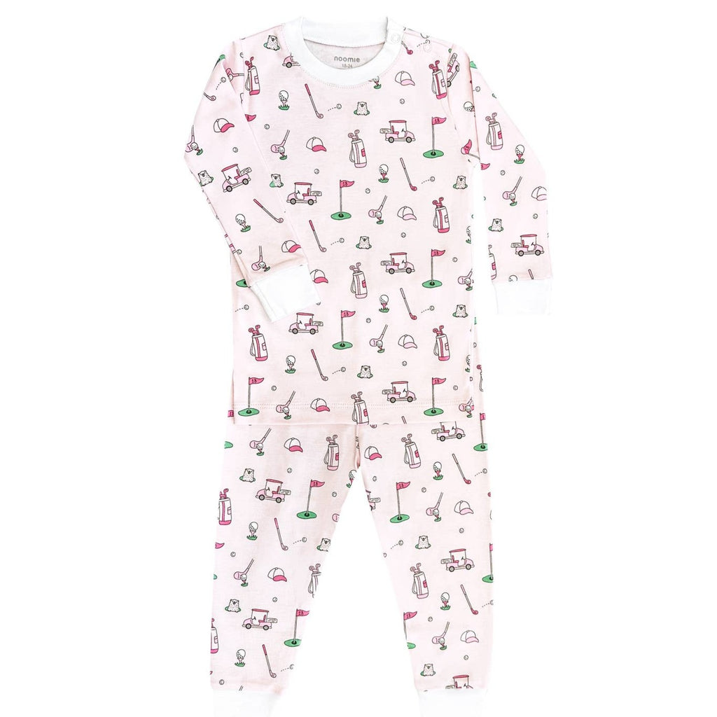 Pink Golf 2pc Pajama - Meems