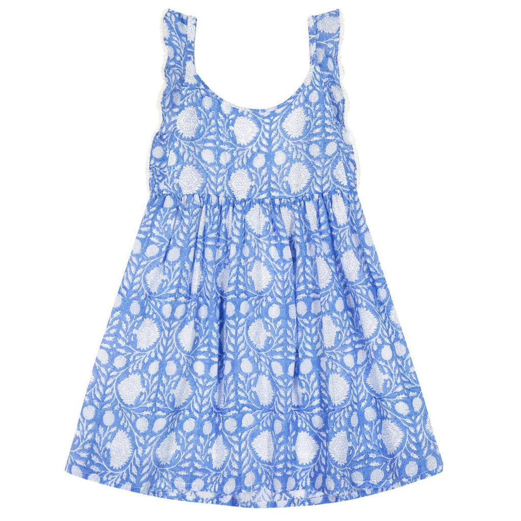 Mer St. Barth_Meems Farida Blue Daphne Dress