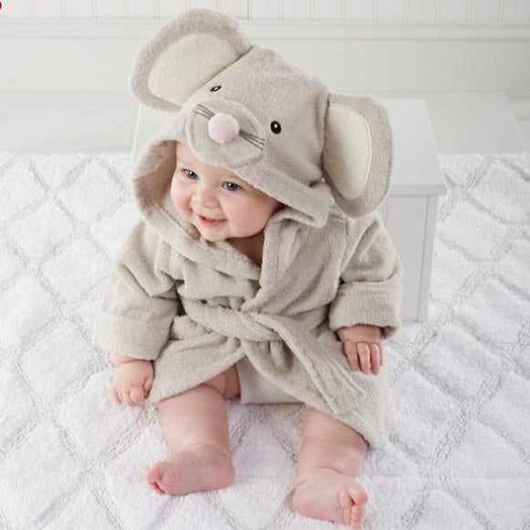 Cute as a Mouse Baby Bathrobe - Meems