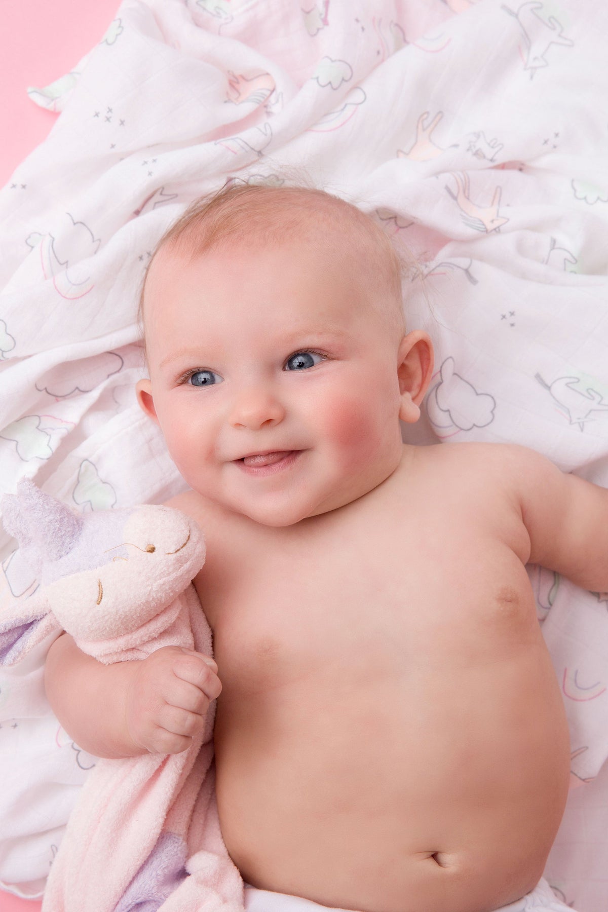 Unicorn Lovey Blankie