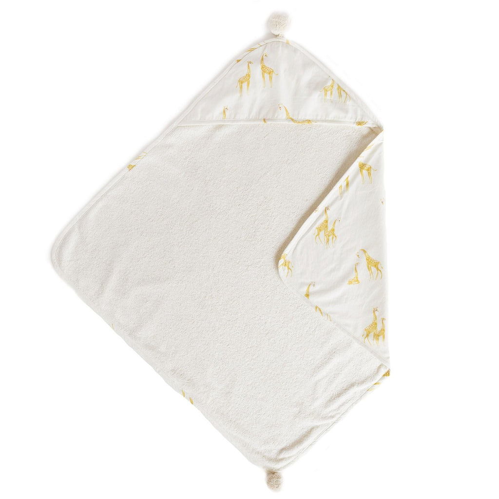 Pehr_Meems Follow Me Giraffe Hooded Towel